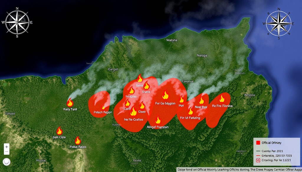 Mapa incendios activos hoy: guía y fuentes oficiales
