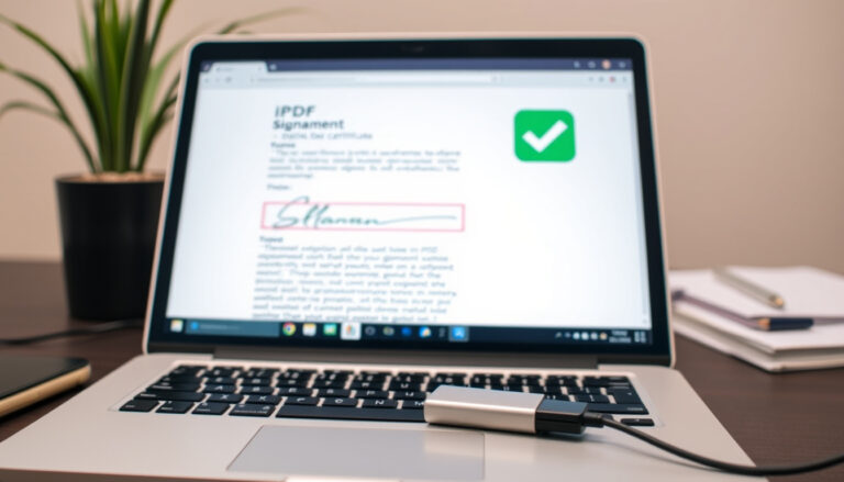 Cómo firmar electrónicamente un PDF con certificado digital